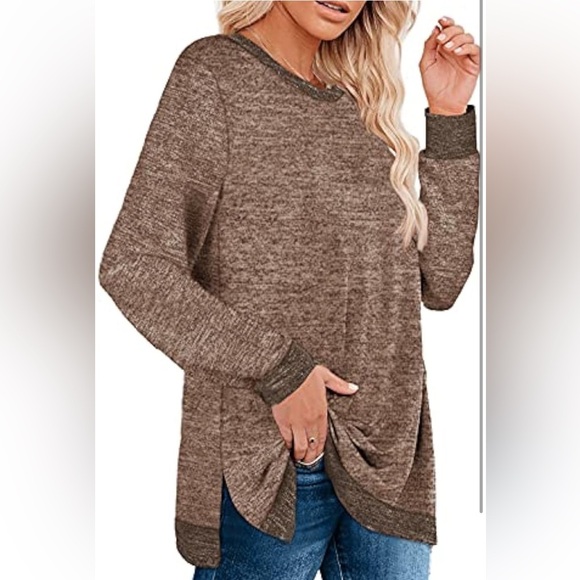 Khaki tunic Sweater - Picture 3 of 5